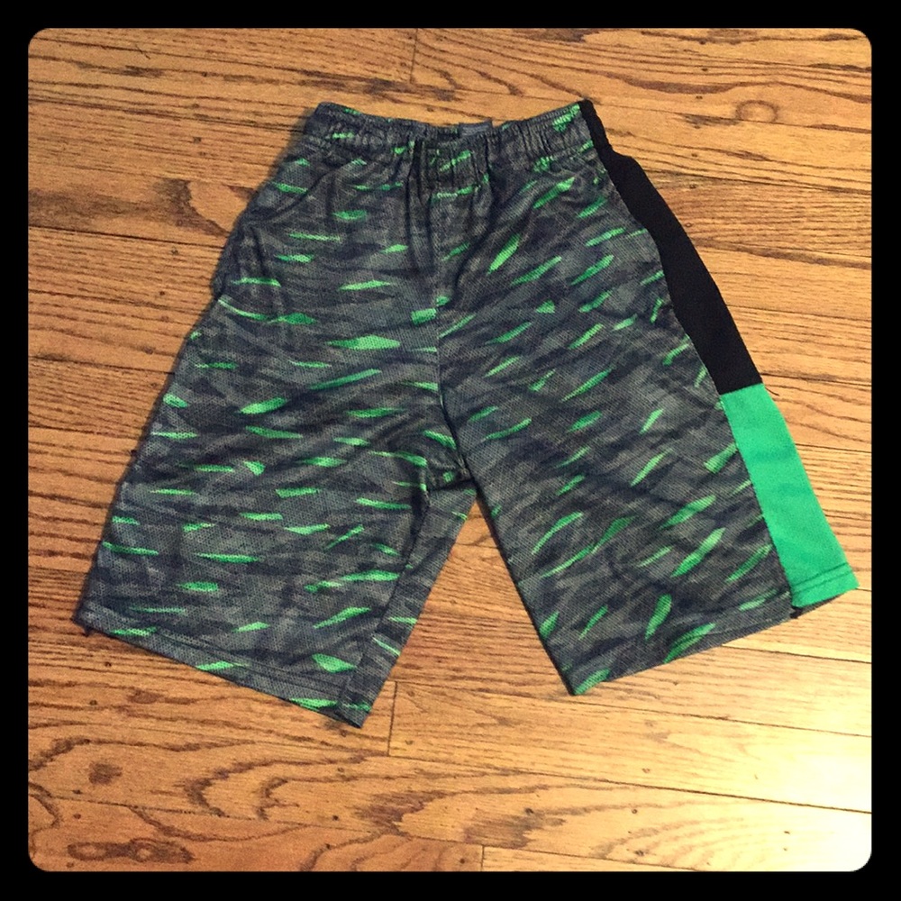 Champion grey and green shorts size 8-10
